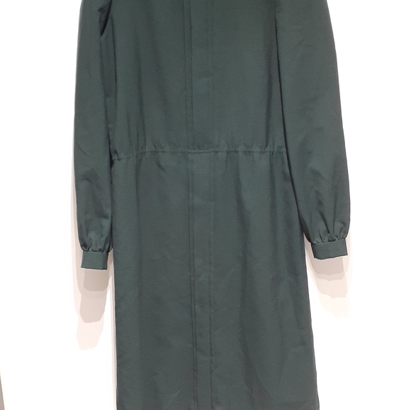 Vintage Hunter Green Dress - Picture 4 of 6